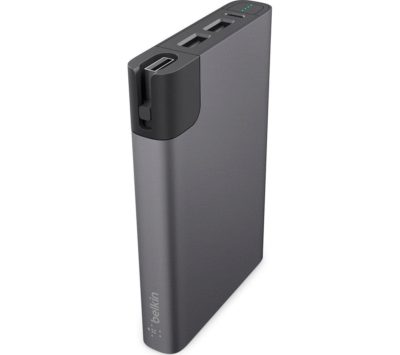 BELKIN MIXIT 10000 Portable Power Bank - Grey BELKIN MIXIT 10000 Portable Power Bank - Grey